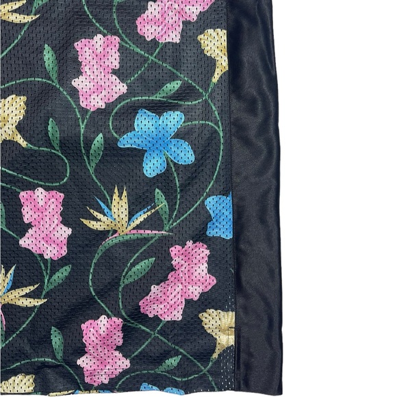 Nike Dri-Fit NBA Giannis Freak Jersey Tank Black Floral Basketball Medium Tall - Picture 12 of 16